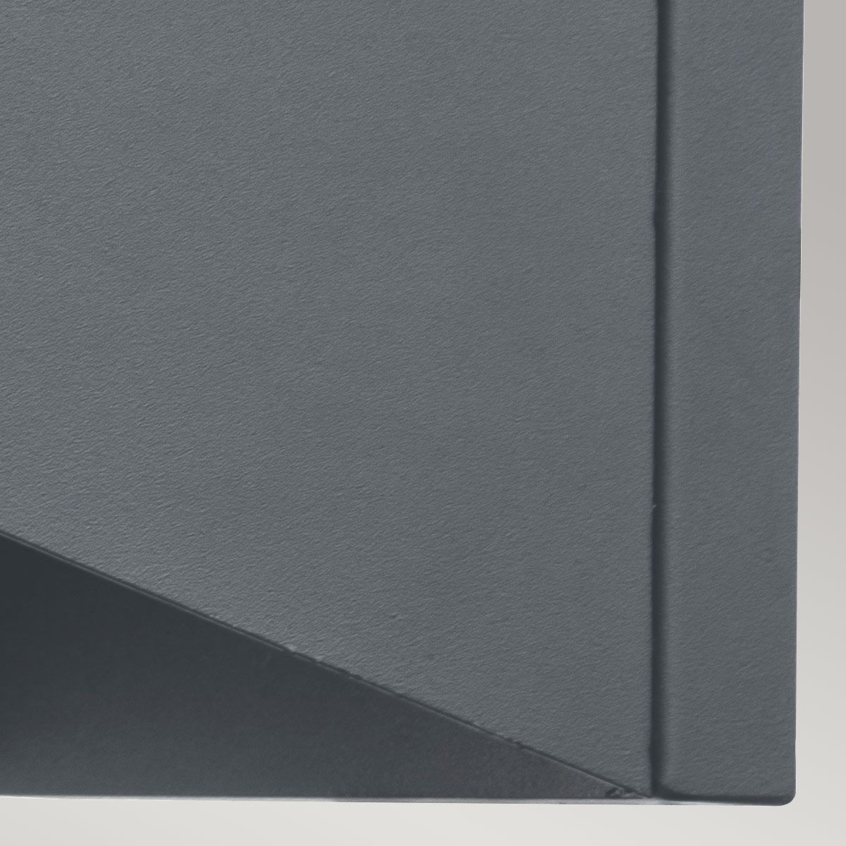 Porto 1 Light Wall Lantern - Grey