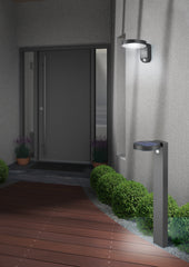 Posadas LED Solar Wall Light