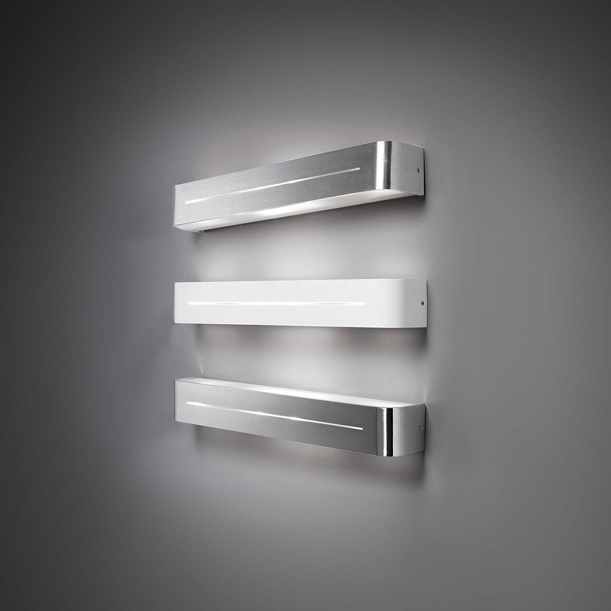 Posta Wall Light - Aluminum/White Finish - Cusack Lighting