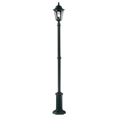 Parish 1/2Lt Lamp Post - Black IP44  E27