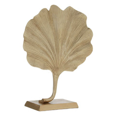 PRATO LEAF SCULPTURE - Gold Finish