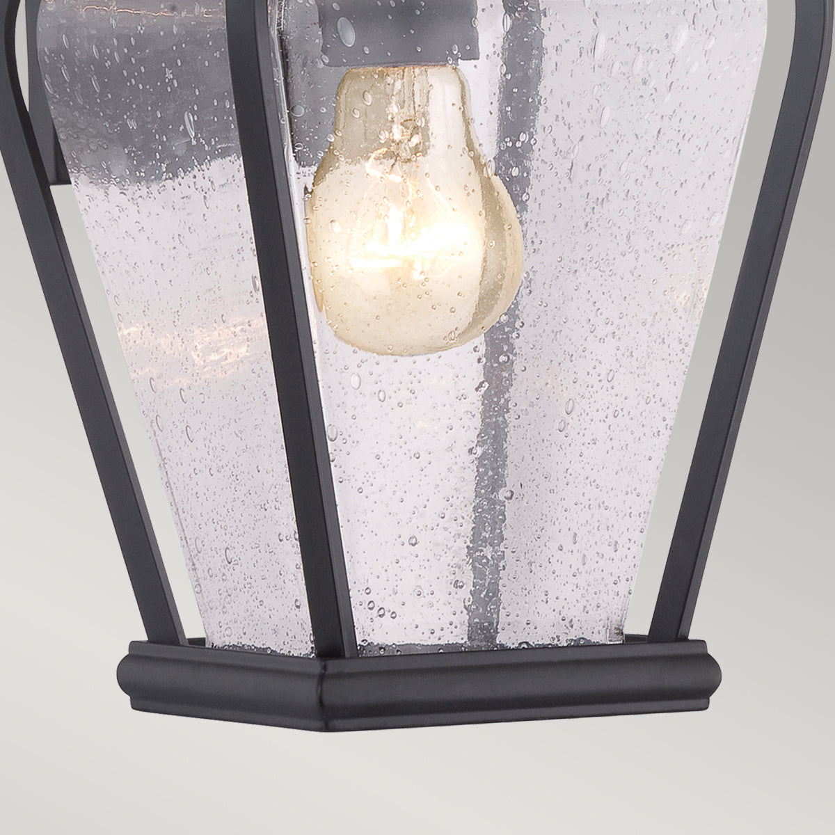 Province Wall Lantern – Mystic Black Finish