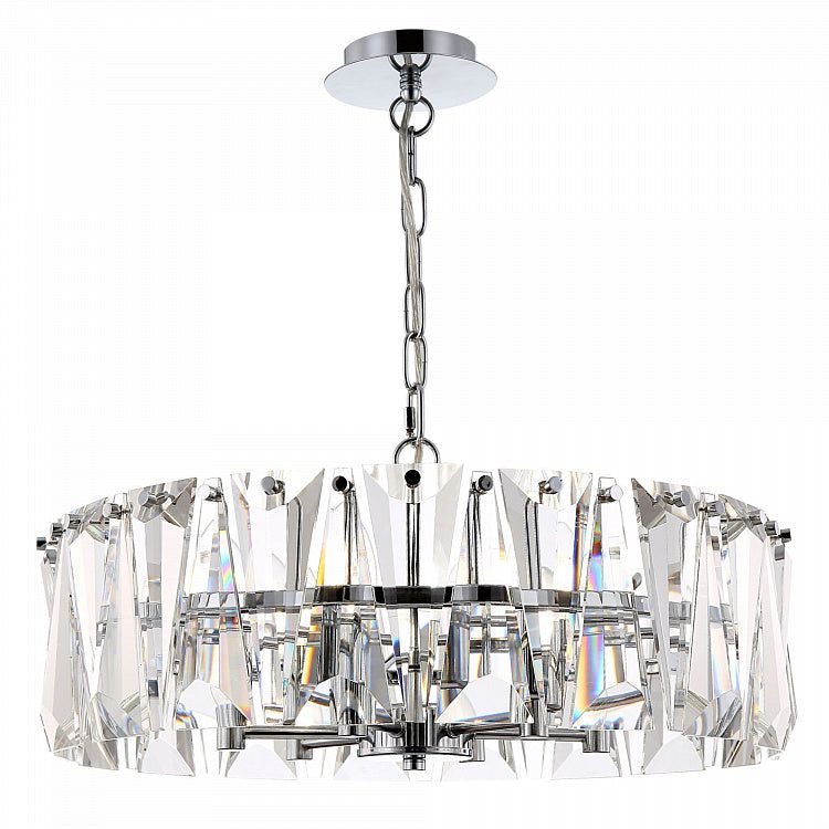 MAYTONI | 6lt Pendant Lamp Puntes | Chrome/Glass - Cusack Lighting
