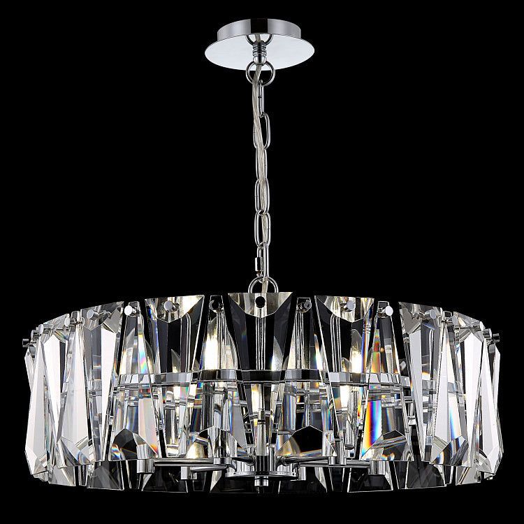 MAYTONI | 6lt Pendant Lamp Puntes | Chrome/Glass - Cusack Lighting