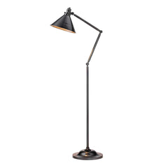 Provence 1 Light Floor Lamp In Various Finishes Brass E27