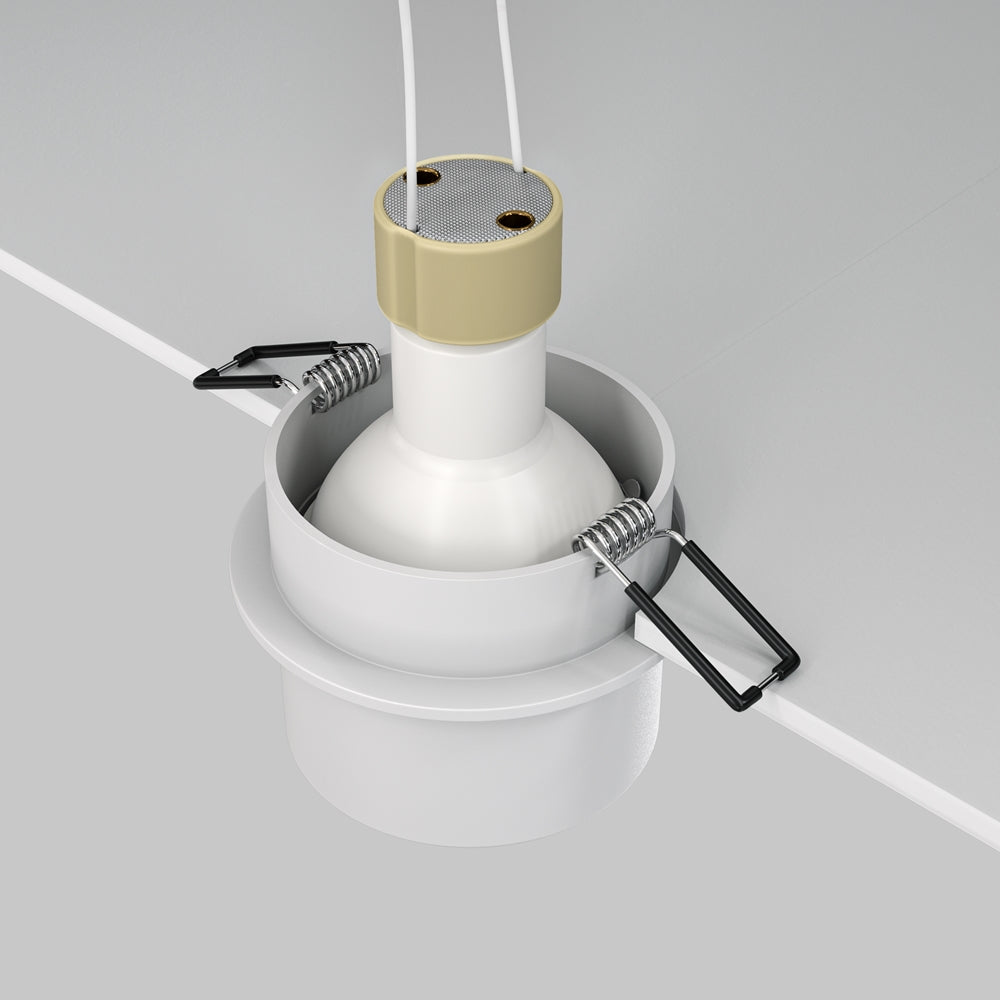 Downlight Reif Recessed Ceiling Light White/Gold/Black - Finish