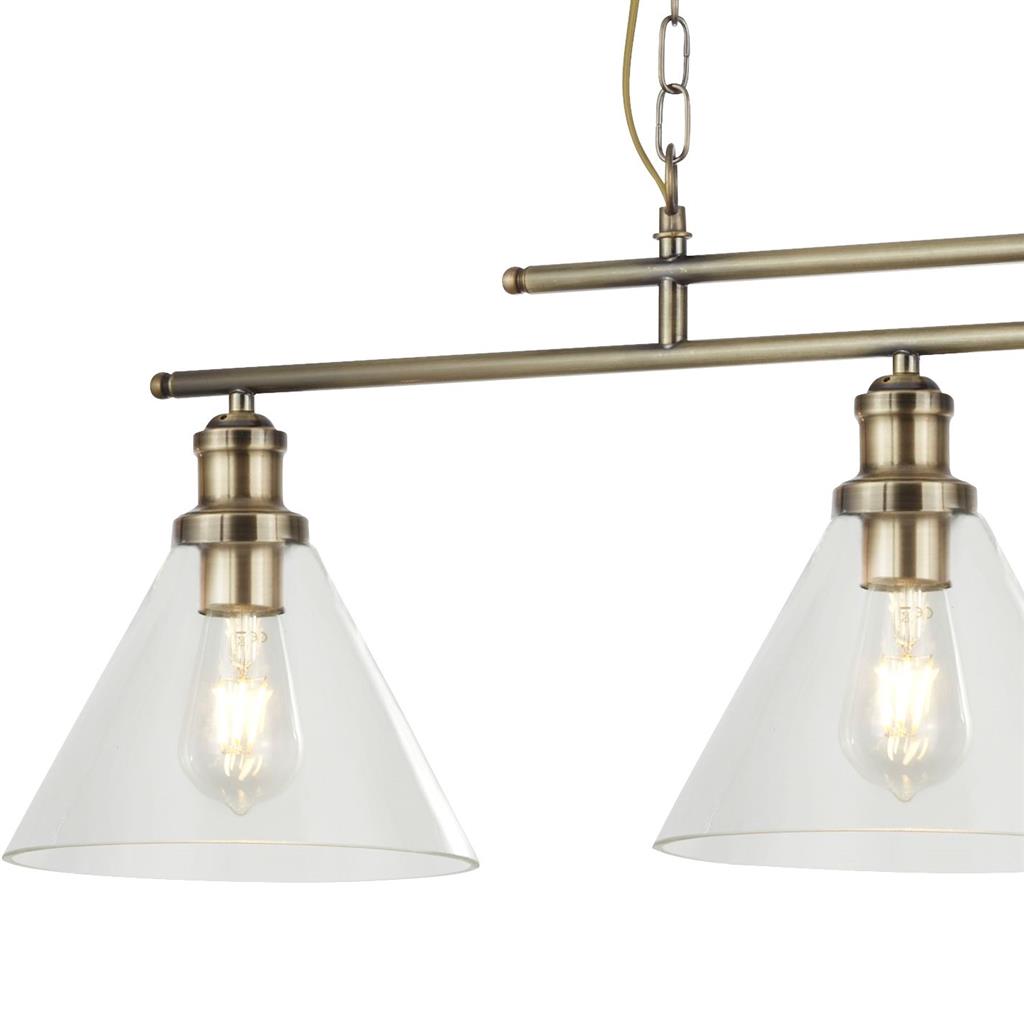 Pyramid 3Lt Kitchen Light - Various Finish