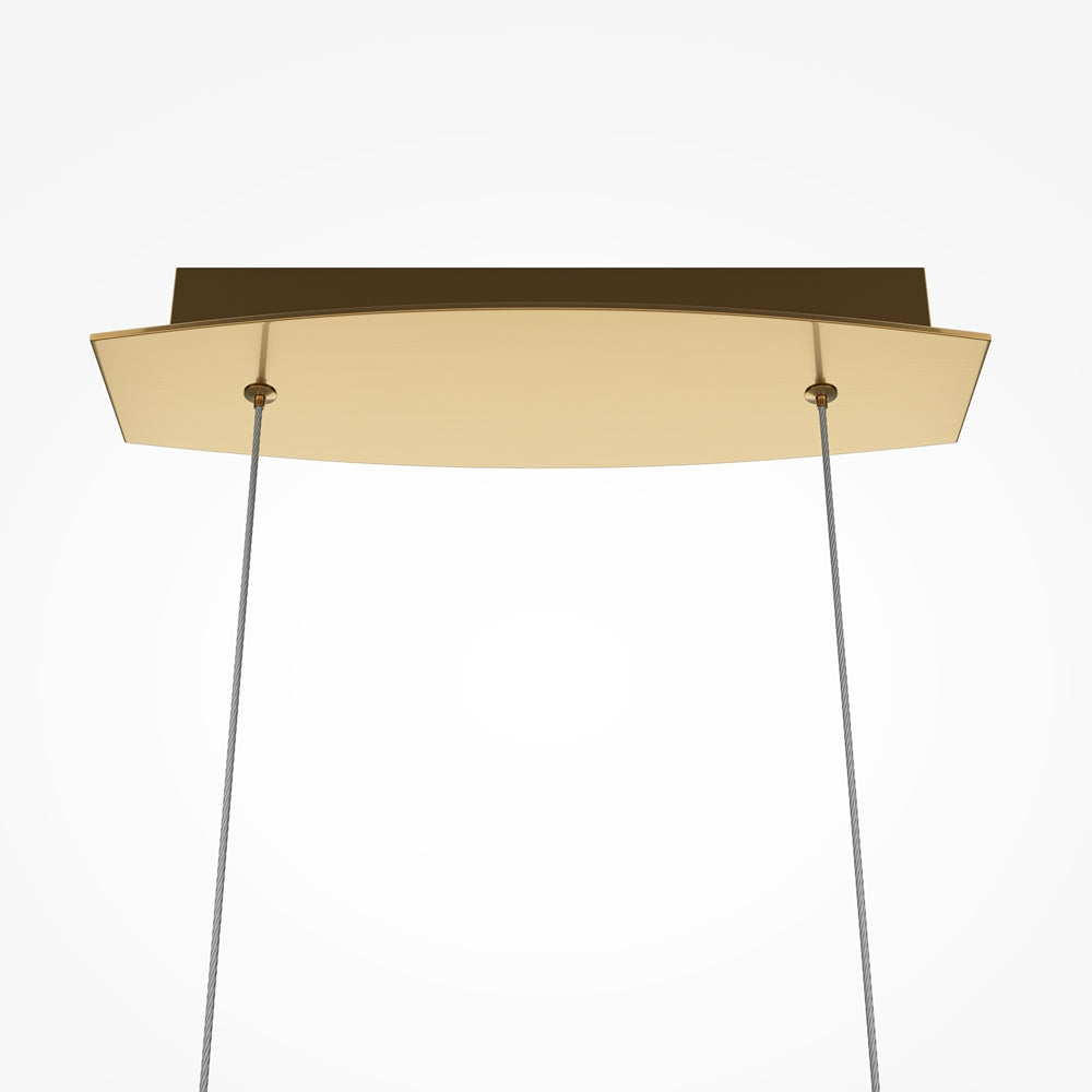 Breeze LED Linear Pendant - Brass