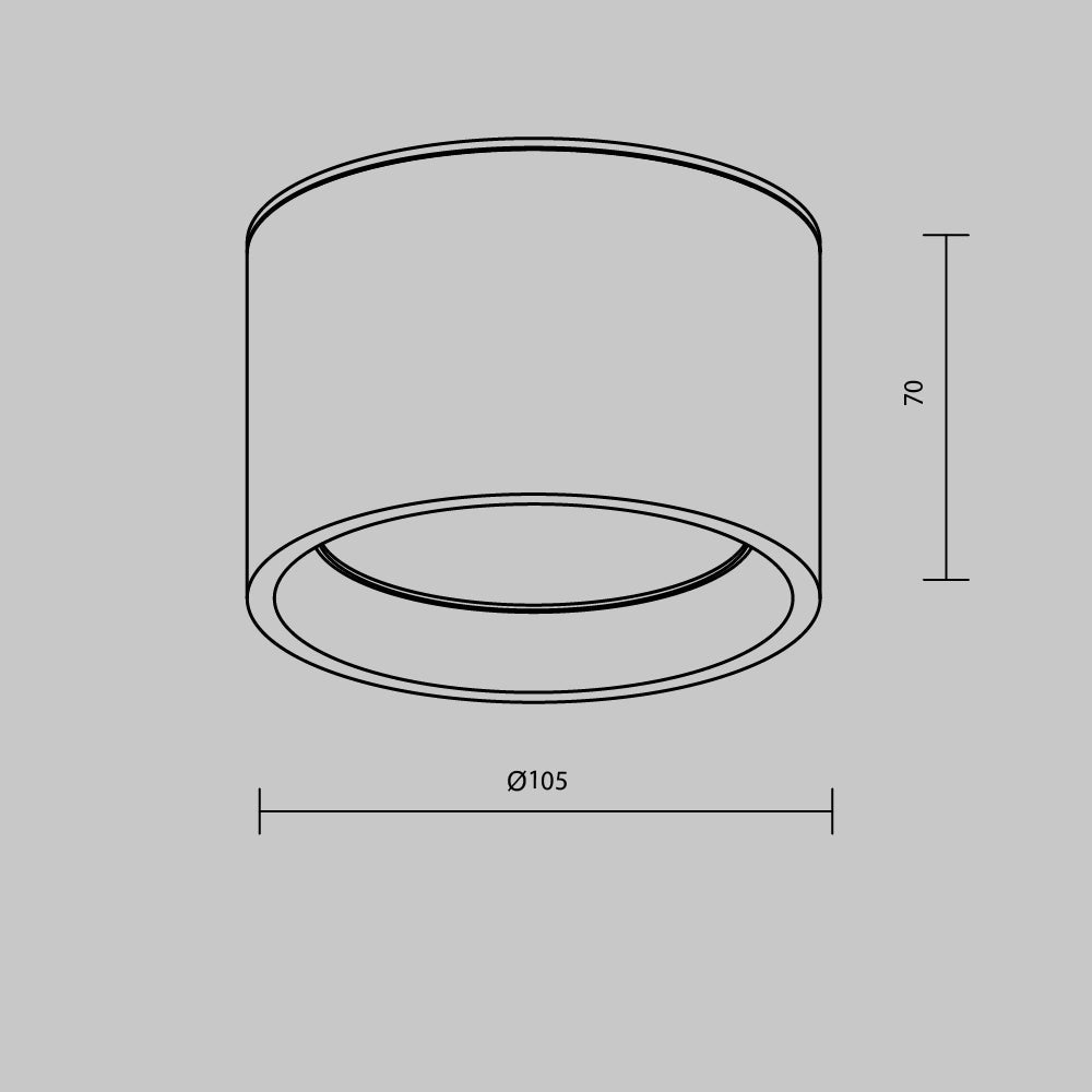Hydra Flush Spotlight IP44 - Various Colours