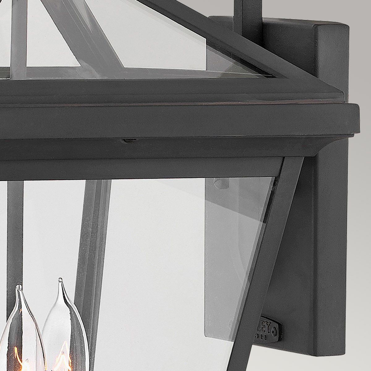 Alford Place 2/3Lt Small/Medium/Large Outdoor Wall Lantern - Museum Black E14 IP44