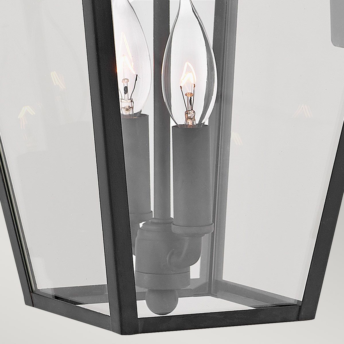 Alford Place 2/3Lt Small/Medium/Large Outdoor Wall Lantern - Museum Black E14 IP44