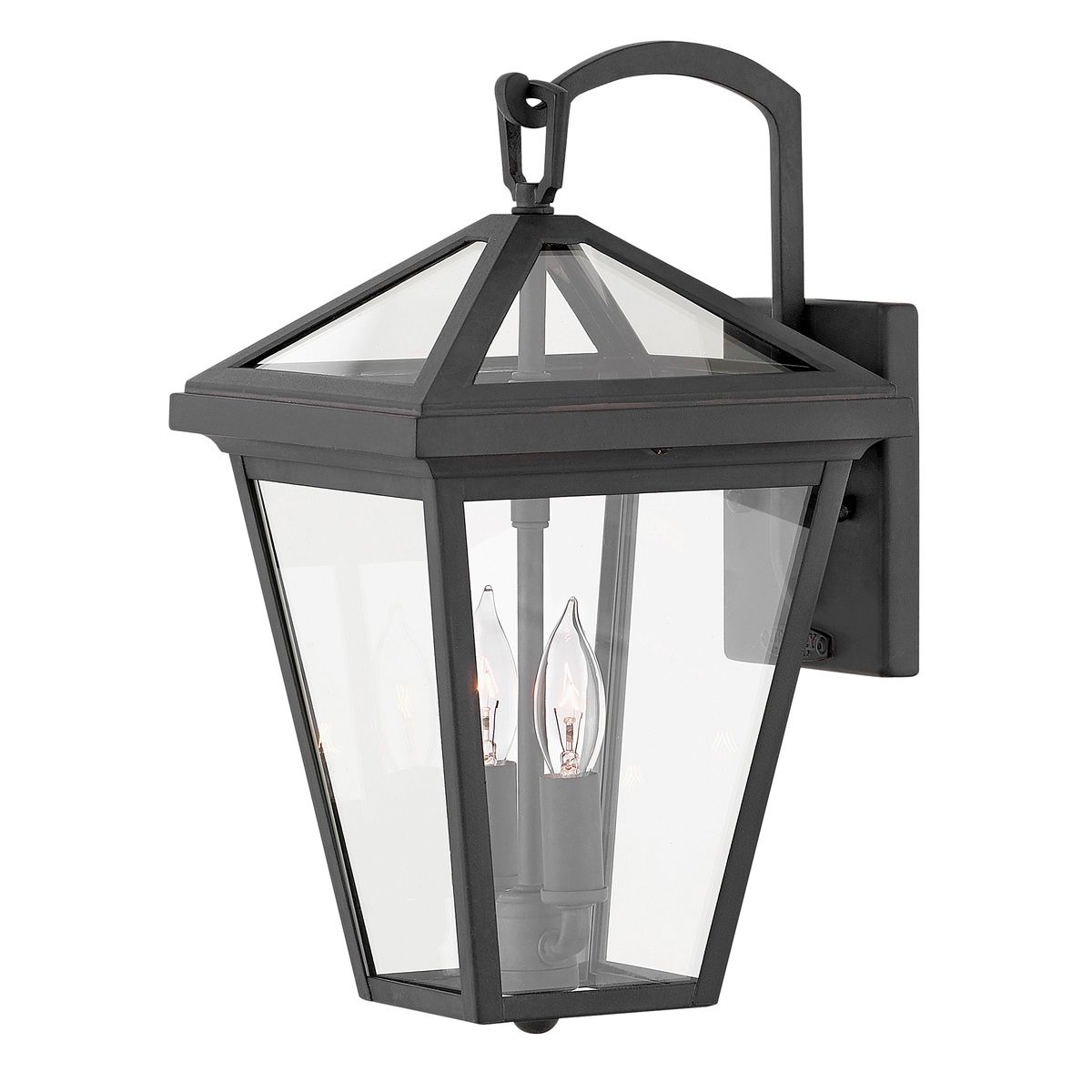 Alford Place 2/3Lt Small/Medium/Large Outdoor Wall Lantern - Museum Black E14 IP44