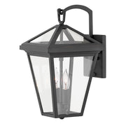 Alford Place 2/3Lt Small/Medium/Large Outdoor Wall Lantern - Museum Black E14 IP44