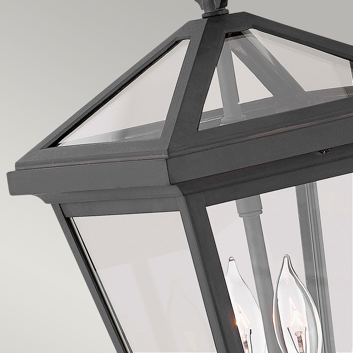 Alford Place 2/3Lt Small/Medium/Large Outdoor Wall Lantern - Museum Black E14 IP44
