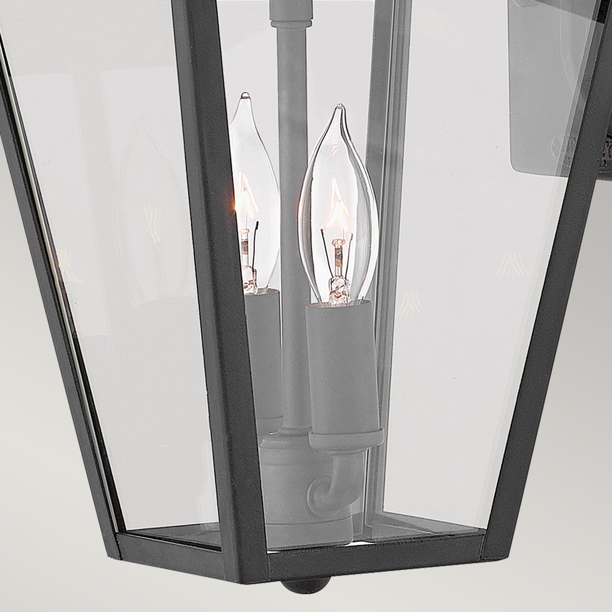 Alford Place 2/3Lt Small/Medium/Large Outdoor Wall Lantern - Museum Black E14 IP44