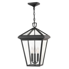 Alford Place 1/3Lt Small Chain Lantern - Museum Black IP44 E27