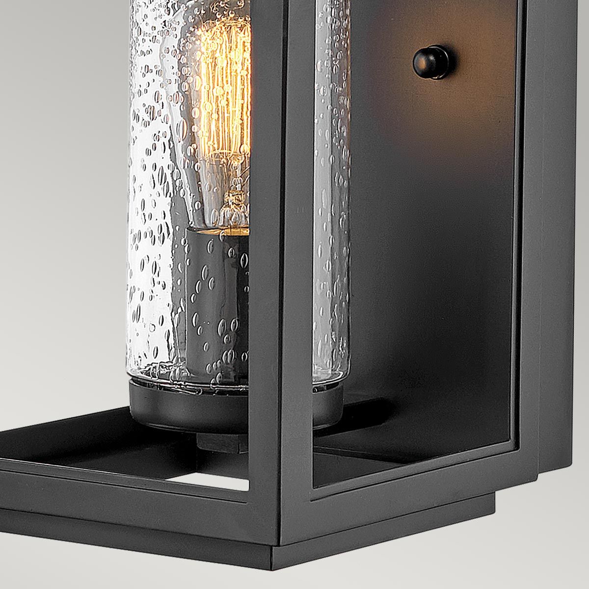 Atwater 1 Light Small/Medium/Large Wall Lantern - Black E27 IP44