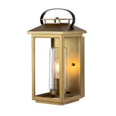 Atwater 1 Light Small/Medium/Large Wall Lantern - Black E27 IP44