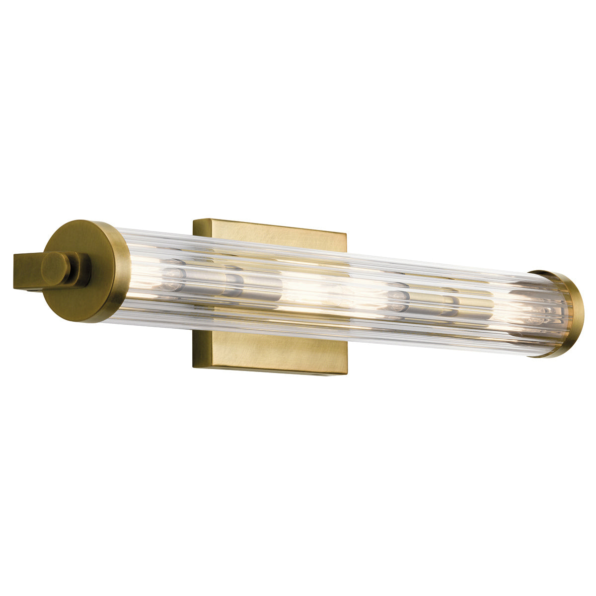Azores 2/4Lt Bathroom Wall Light – Polished Chrome/ Brass