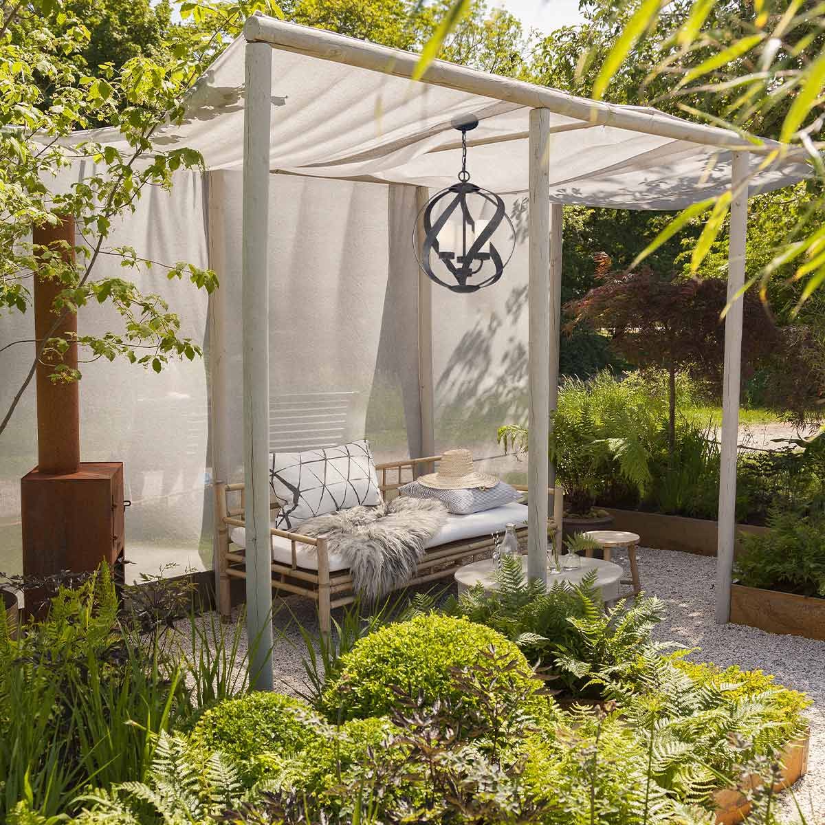 Blacksmith 1/3/4/5Lt Outdoor Pendant - Old Black IP44 E27