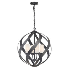 Blacksmith 1/3/4/5Lt Outdoor Pendant - Old Black IP44 E27
