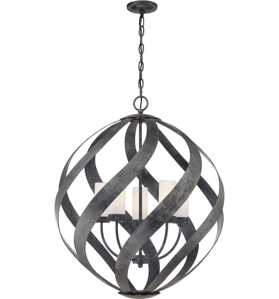Blacksmith 1/3/4/5Lt Outdoor Pendant - Old Black IP44 E27