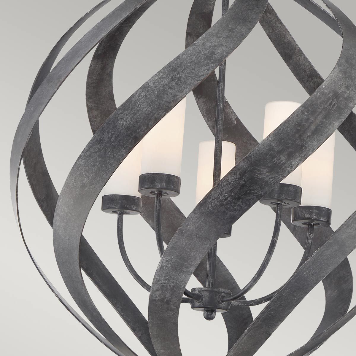 Blacksmith 1/3/4/5Lt Outdoor Pendant - Old Black IP44 E27