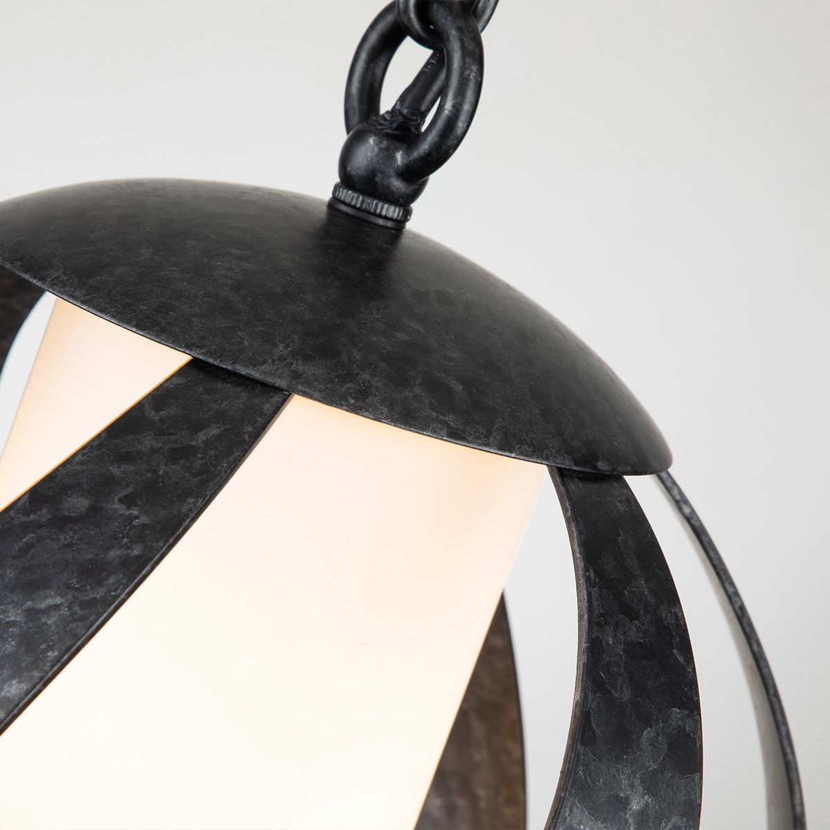Blacksmith 1/3/4/5Lt Outdoor Pendant - Old Black IP44 E27