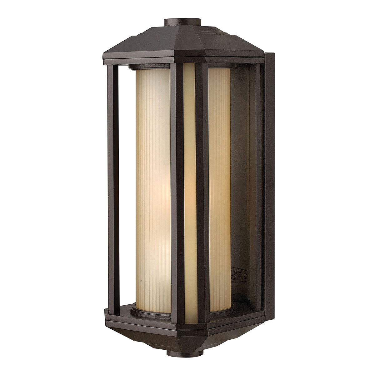 Castelle 1 Light Small/Medium Wall Lantern - BlackBronze E27 IP44