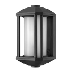 Castelle 1 Light Small/Medium Wall Lantern - BlackBronze E27 IP44