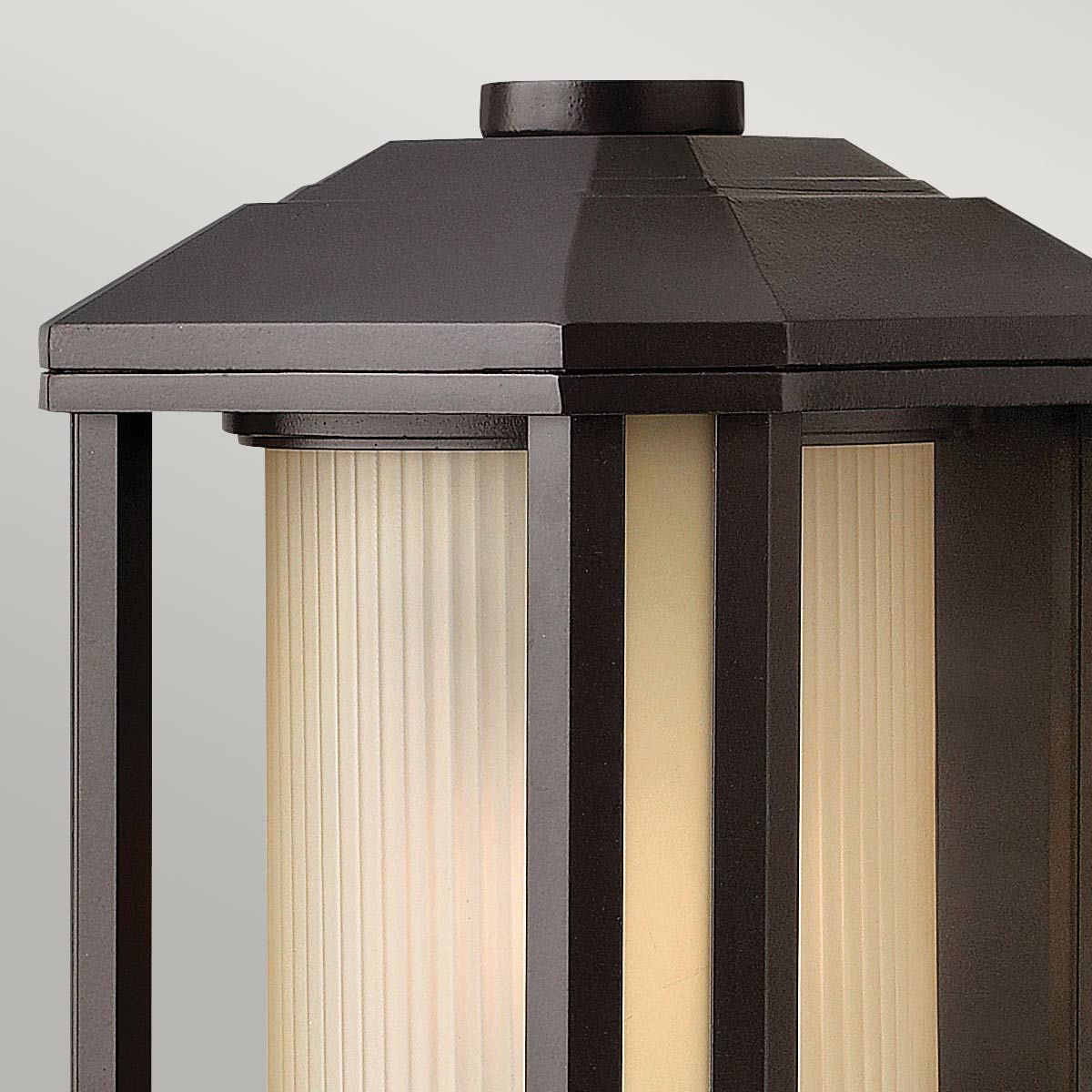 Castelle 1 Light Small/Medium Wall Lantern - BlackBronze E27 IP44