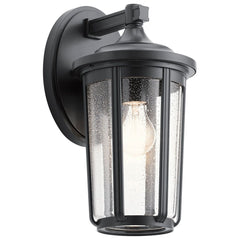 Fairfield 1 Light Medium/Large Outdoor Wall Lantern - Olde Bronze/Black E27 IP44