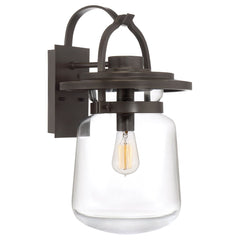 Lasalle 1 Light Small/Medium/Large Outdoor Wall Lantern - Western Bronze E27 IP44