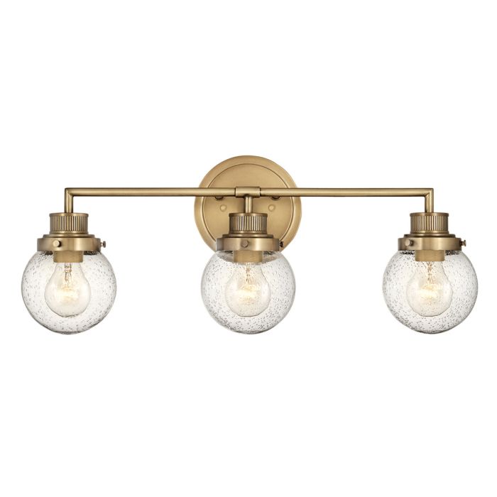 Poppy 2/3 Light Wall Light - Polished Chrome/ Heritage Brass
