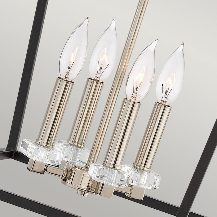 Stinson 4 Light Pendant Semi-Flush- Various Colours & Sizes