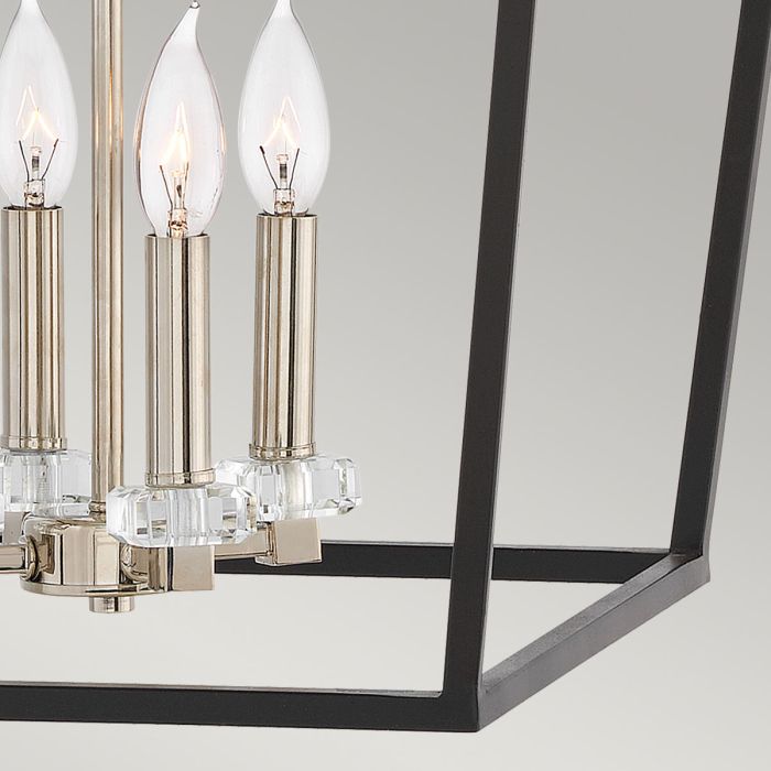 Stinson 4 Light Pendant Semi-Flush- Various Colours & Sizes