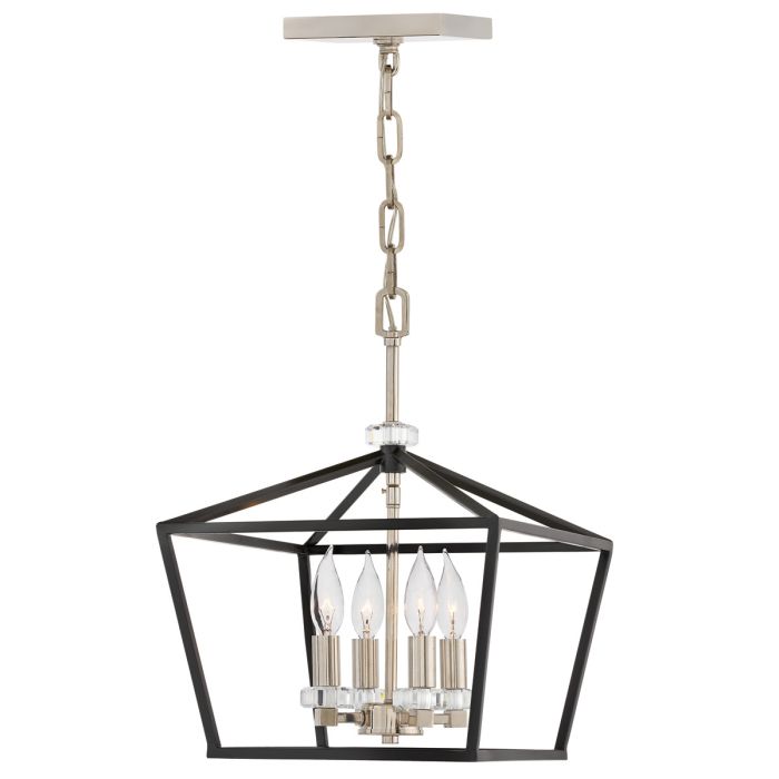 Stinson 4 Light Pendant Semi-Flush- Various Colours & Sizes