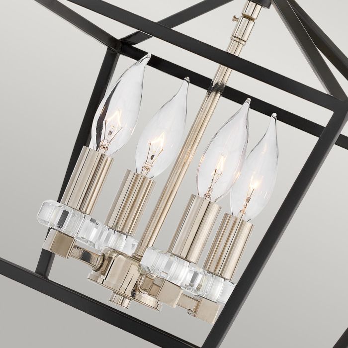 Stinson 4 Light Pendant Semi-Flush- Various Colours & Sizes