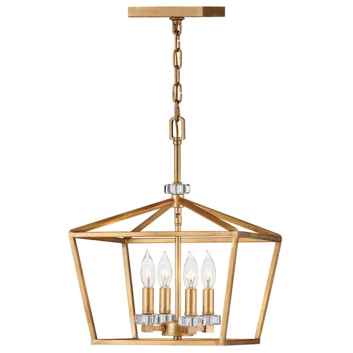 Stinson 4 Light Pendant Semi-Flush- Various Colours & Sizes