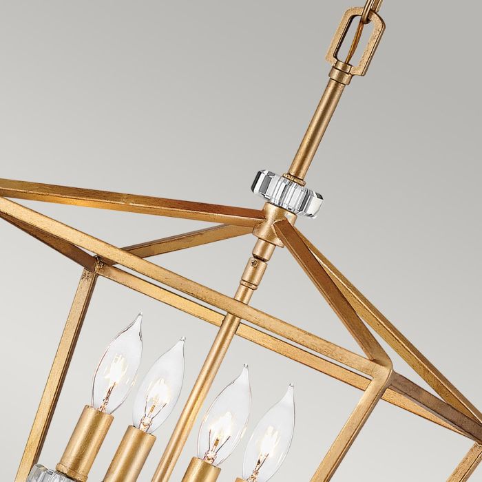 Stinson 4 Light Pendant Semi-Flush- Various Colours & Sizes