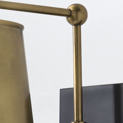 Watson 1 lt Wall Light - Antique Brass & Bronze