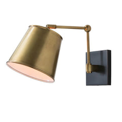Watson 1 lt Wall Light - Antique Brass & Bronze
