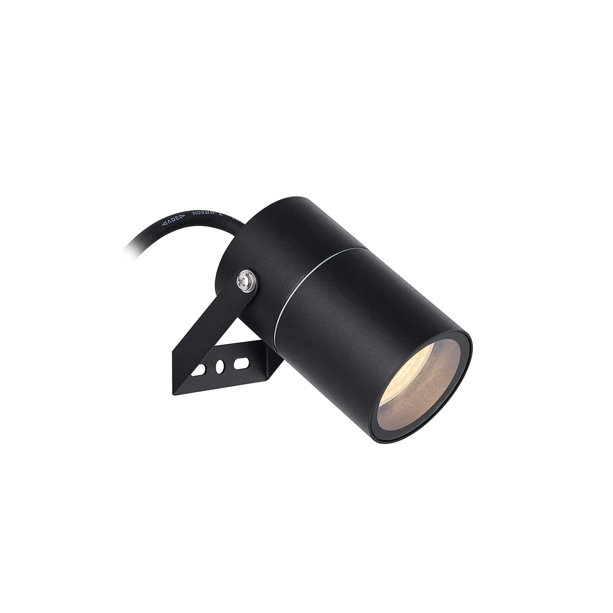 Quebec Spike/Wall Light, 1 x GU10, IP65, Black, 2yrs Warranty