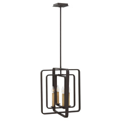 Quentin 4L Pendant Ceiling Light style2 - Buckeye Bronze Finish