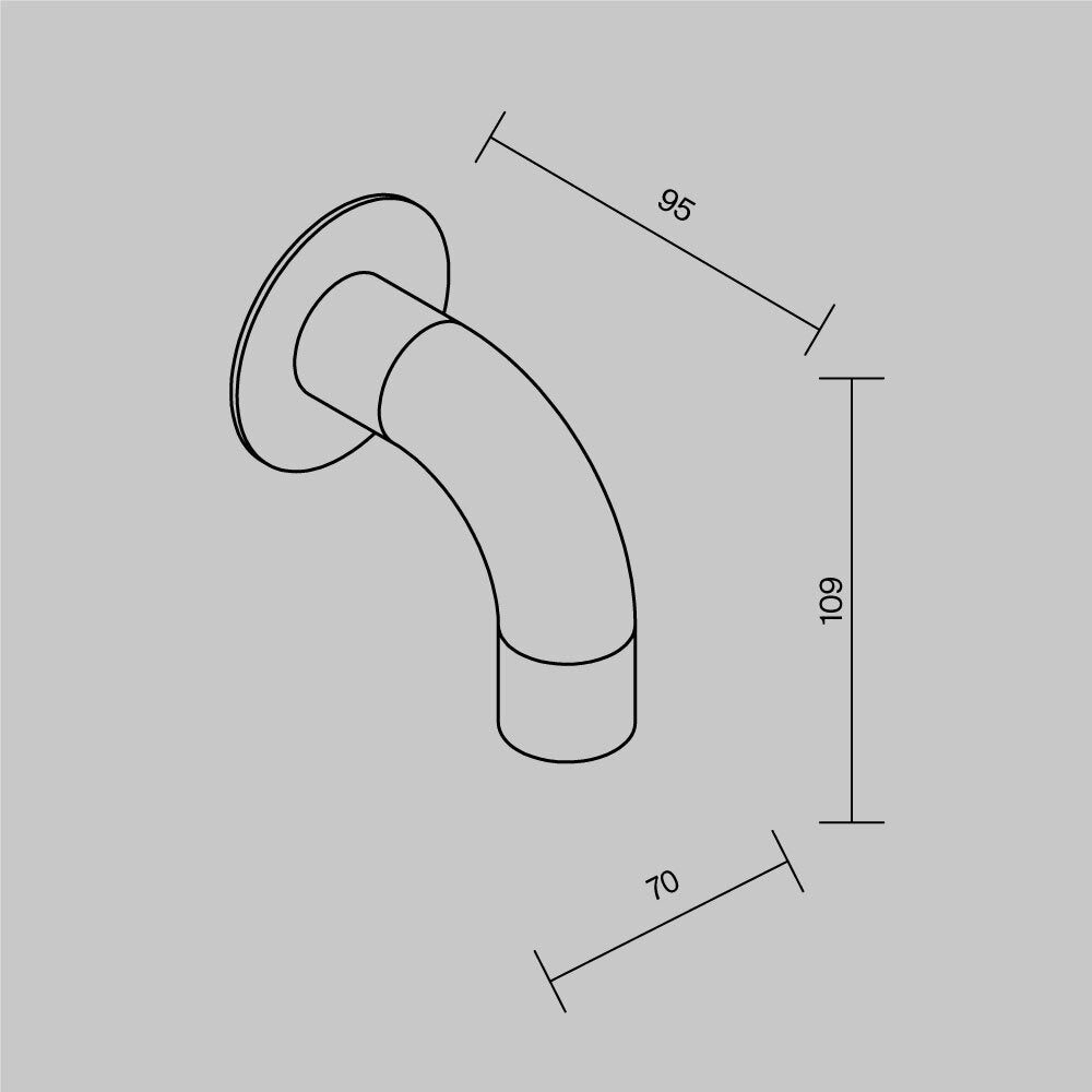 Sleek Outdoor Wall Light