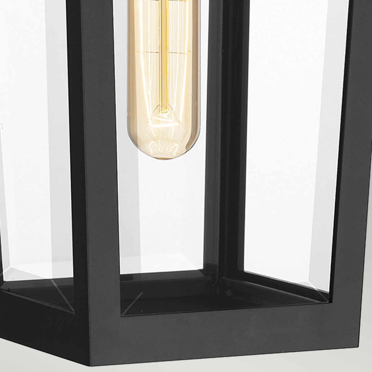 Quoizel Buckley Coastal 1 lt Outdoor Wall Lantern - Matt Black &amp; Brass Accent  IP44 E27