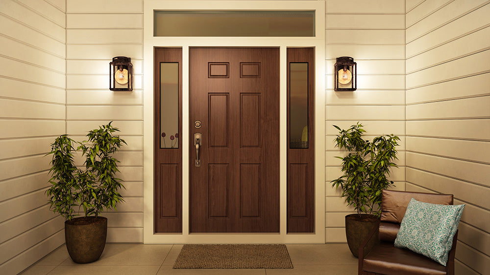 Byron Medium Wall Lantern - Imperial Bronze Finish