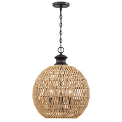 Quoizel Casablanca 3 lt Pendant - Palladian Bronze E27