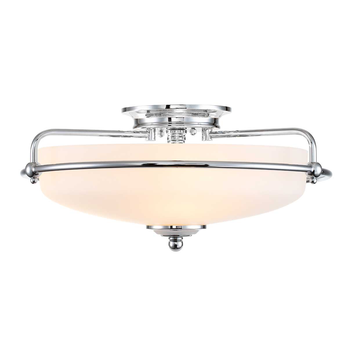 Griffin 3 Light Flush - In Various Finishes E27