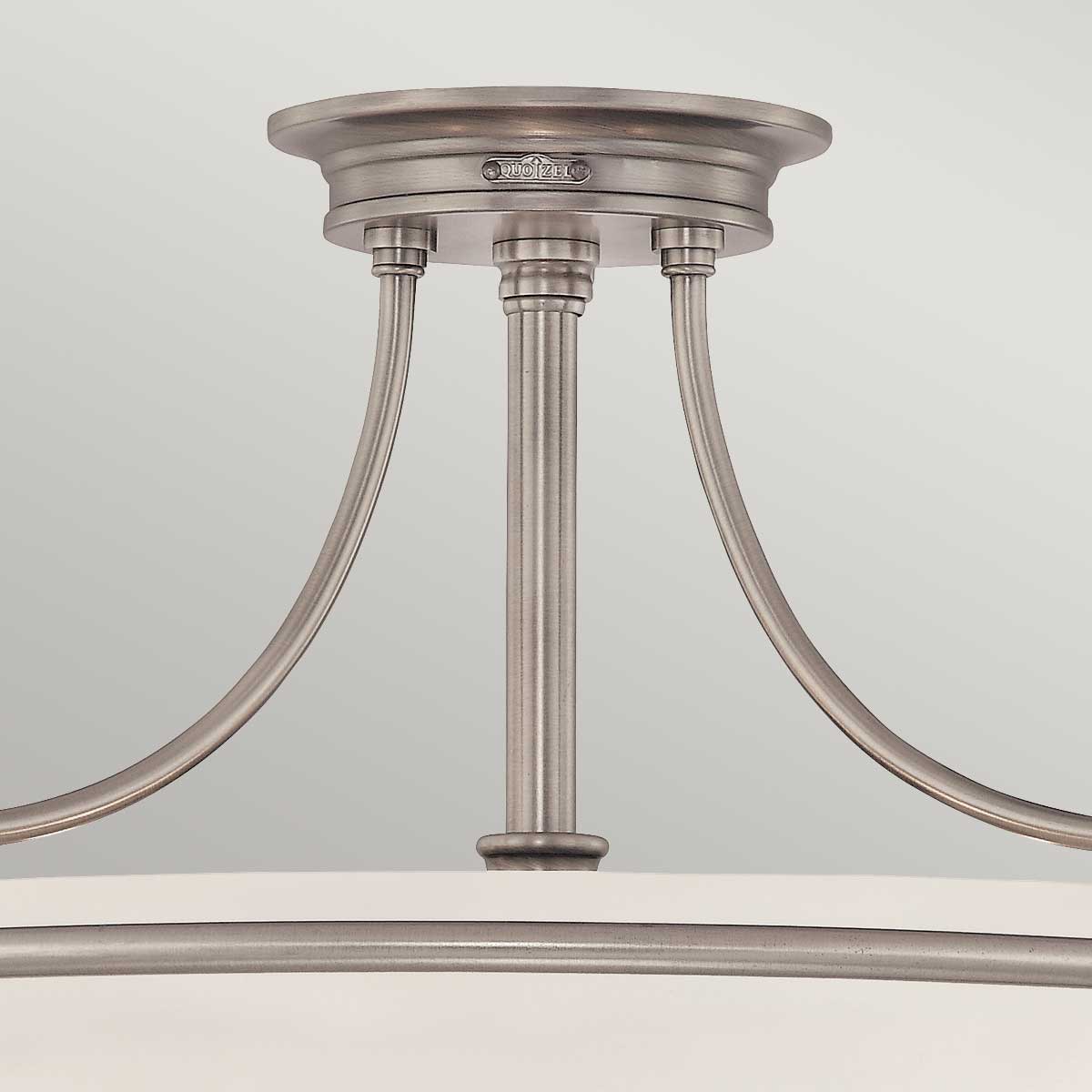 Griffin 3/4Lt Semi-Flush - In Various Finishes E27